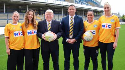 Leeds Rhinos Netball announce record-breaking deal with NIC FM Services