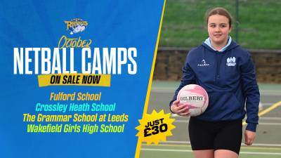 October Half Term Netball Camps now on sale